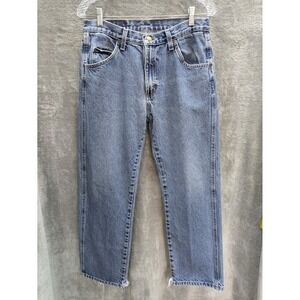 Wrangler Jeans‎ Men's 30 X 27 Distressed Hems Light Wash